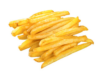 Fresh french fries. Unhealthy Eating concept