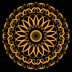 mandala, pattern, flower, design, ornate, seamless, wallpaper, arabesque, vintage, illustration, decoration, floral, circle, art, round, element, decor, shape, style, snowflake, texture, black, lace, 