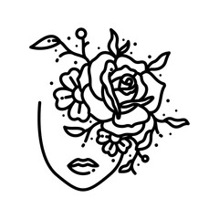 Monoline Boho Minimalist Design 