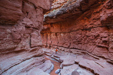 Slot canyon