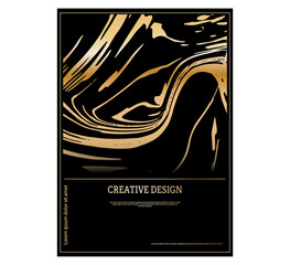 Layout of the creative design. Corporate graphics template for the design of covers, posters, posters, banners, booklets, backgrounds and flyers