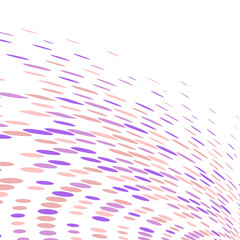 A template of deformed geometric shapes. Graphic design idea for background, brochure cover, poster, banner or booklet. Creative layout of prints, postcards, interior compositions