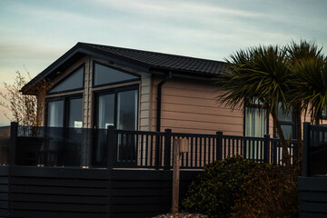 Beach House during sunset