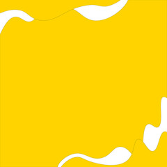 illustration of a yellow background with a border