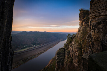 Bastei im Elbsandsteingebierge
