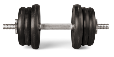 Metal classic dumbbells, Sports Equipment
