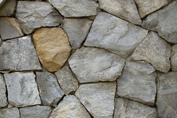 Pattern of stone wall background or texture