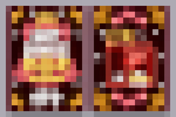 Happy Chinese New Year neon greetings card, flyers, poster in retro style. Vector. Chinese New Year neon sign with firework and firework rocket for new year emblem, bright signboard, light banner.