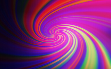 Dark Purple, Pink vector texture with bent lines.