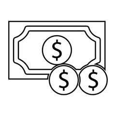 Capital, cash, currency icon