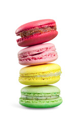 Tasty colorful macaroon