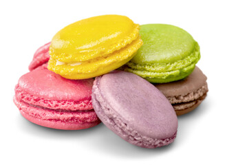 French macaroons .Dessert