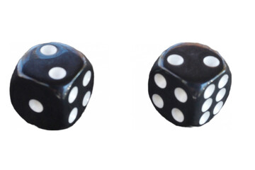 Two Black Dice
