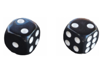 Two Black Dice