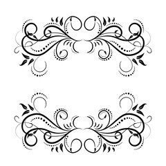 Luxurious frame, exquisite background. Victorian style. Calligraphic brush, royal lines. For your holiday invitations, cards, greetings. Creates a special mood.