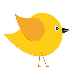 Easter chick illustration