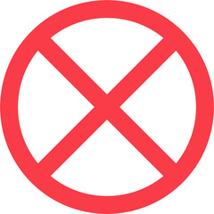 Obraz premium Cancel Icon