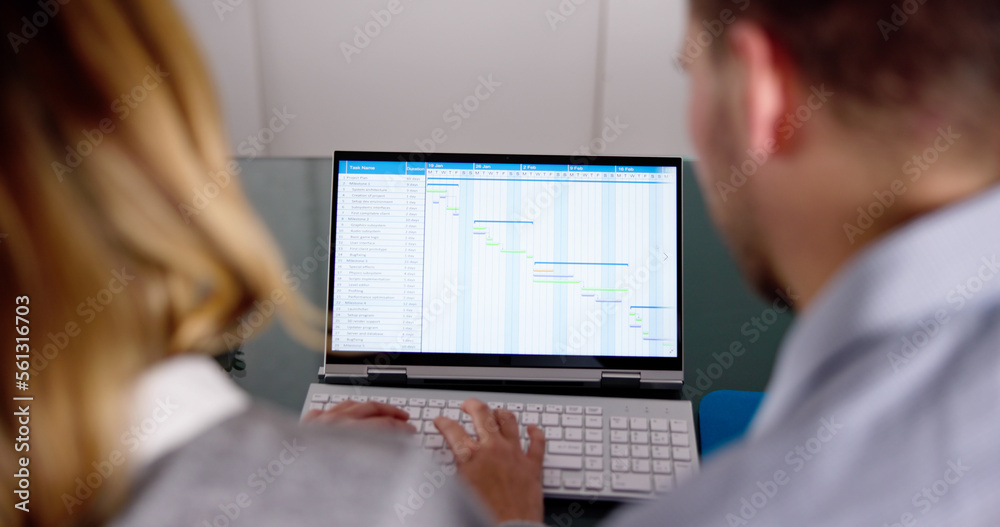 Poster Gantt Gantt Software Project