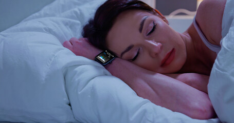 Wearable Sleep Tracking Heart Rate Monitor Smartwatch