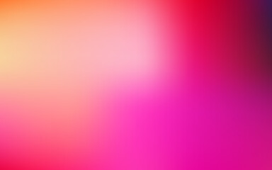 Light pink, yellow vector blurred background.