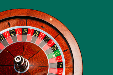 casino roulette fortune wheel. gambling