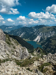 Vilsalpsee in den Allgäuer Alpen