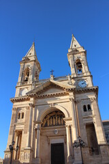 Fototapeta na wymiar A Church in Alberobello, Italy