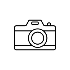 camera icon. outline icon