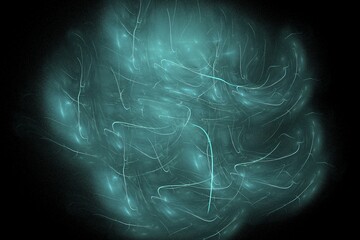 abstract background green black art design illustration graphic fractal render 