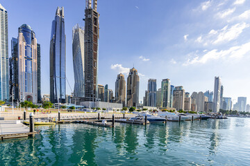 Fototapeta na wymiar Dubai, UAE, Marina