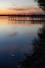 Sonnenuntergang Kochel am See