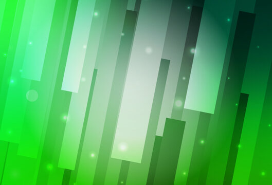 Dark Green vector texture in rectangular style.