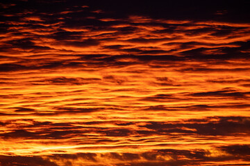 brennender Himmel