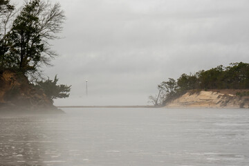 misty afternoon at snows cut