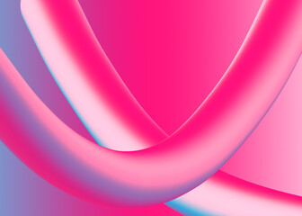 tube abstract pink background