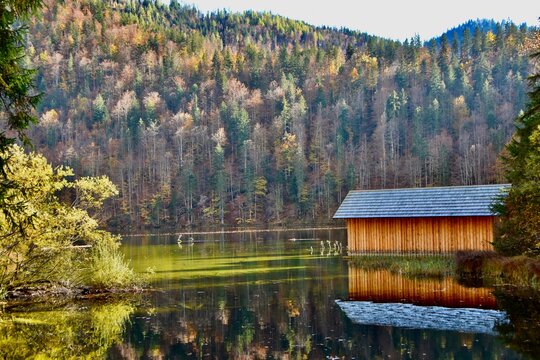 Bootshaus am See