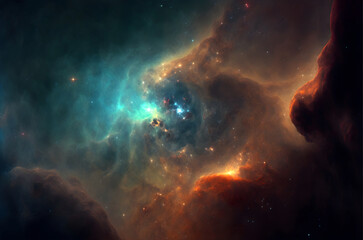 Obraz na płótnie Canvas Cosmic Nebula Wallpapers