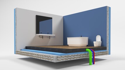 D&eacute;tail B&acirc;timent 3D