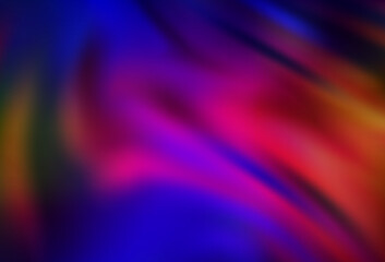 Dark Blue, Red vector abstract blurred layout.