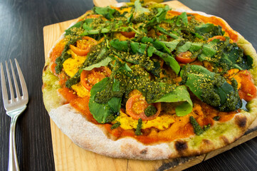 pizza vegetable