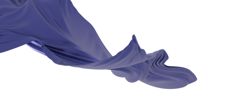 abstract blue wave background, night simple and elegant 3d render wallpaper