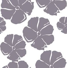 seamless pattern with flowers