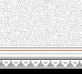 small line patterns inside the border
