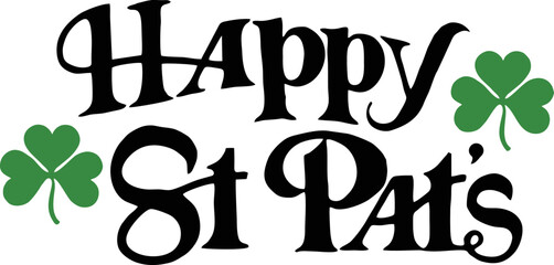 saint patrick design happy st pat