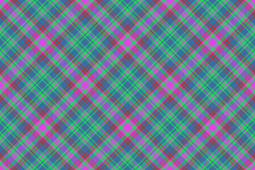 Plaid check textile. Pattern tartan vector. Seamless background texture fabric.