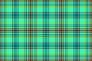 Texture textile plaid. Seamless pattern fabric. Tartan check background vector.