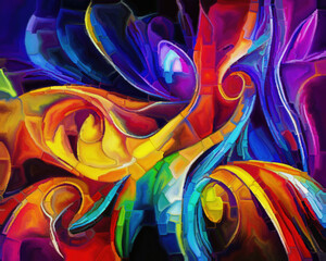 Colorful Organic Forms