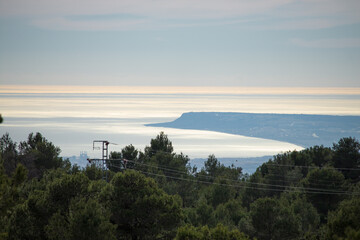 Cabo de Santa Pola desde la Carrasqueta