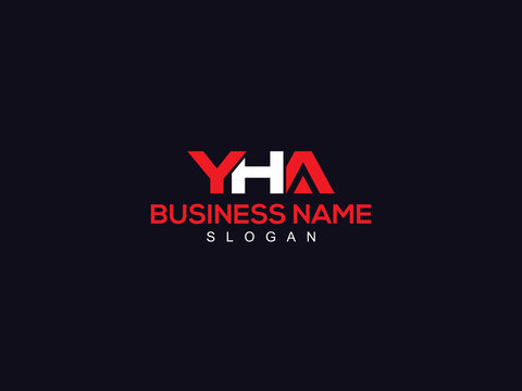 YHA, yha Monogram Logo letter
