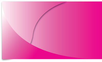 Modern pink background with a ribbon